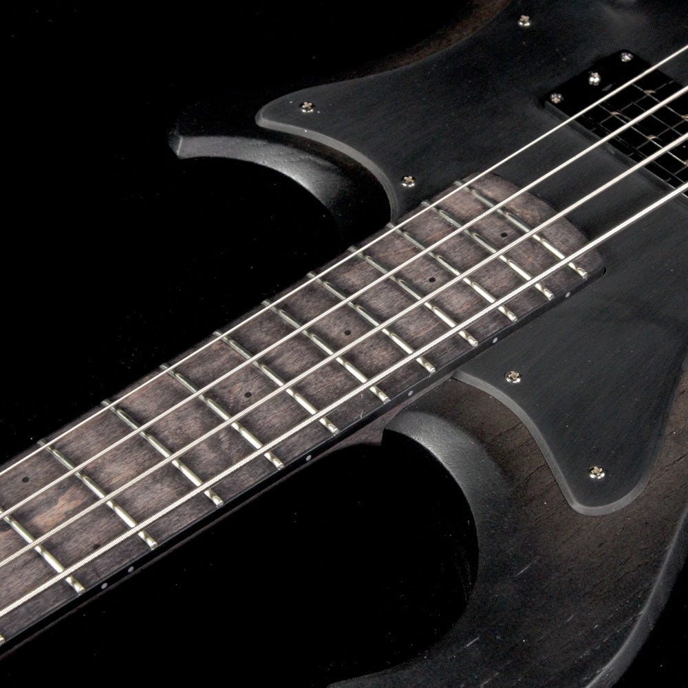 Dunable Thunderclapper Electric Bass Guitar Satin Charcoal Burst — 5