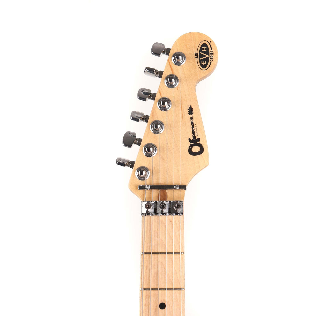 Charvel EVH Art Series Louisville Black and Yellow Stripes 2012 — 6