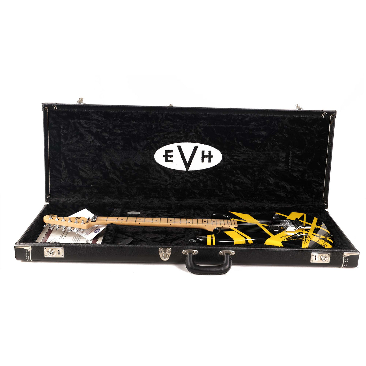 Charvel EVH Art Series Louisville Black and Yellow Stripes 2012 — 13