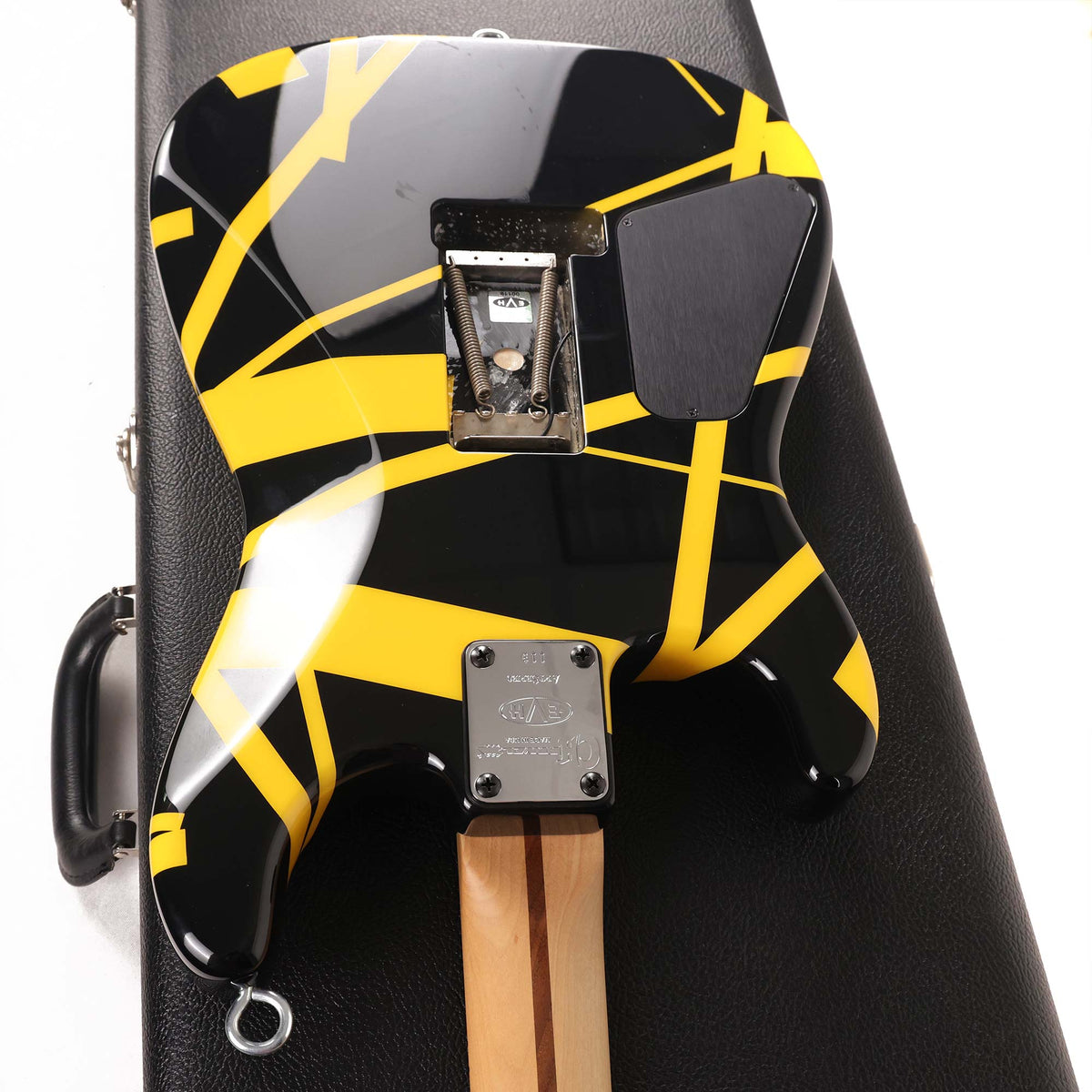 Charvel EVH Art Series Louisville Black and Yellow Stripes 2012 — 9