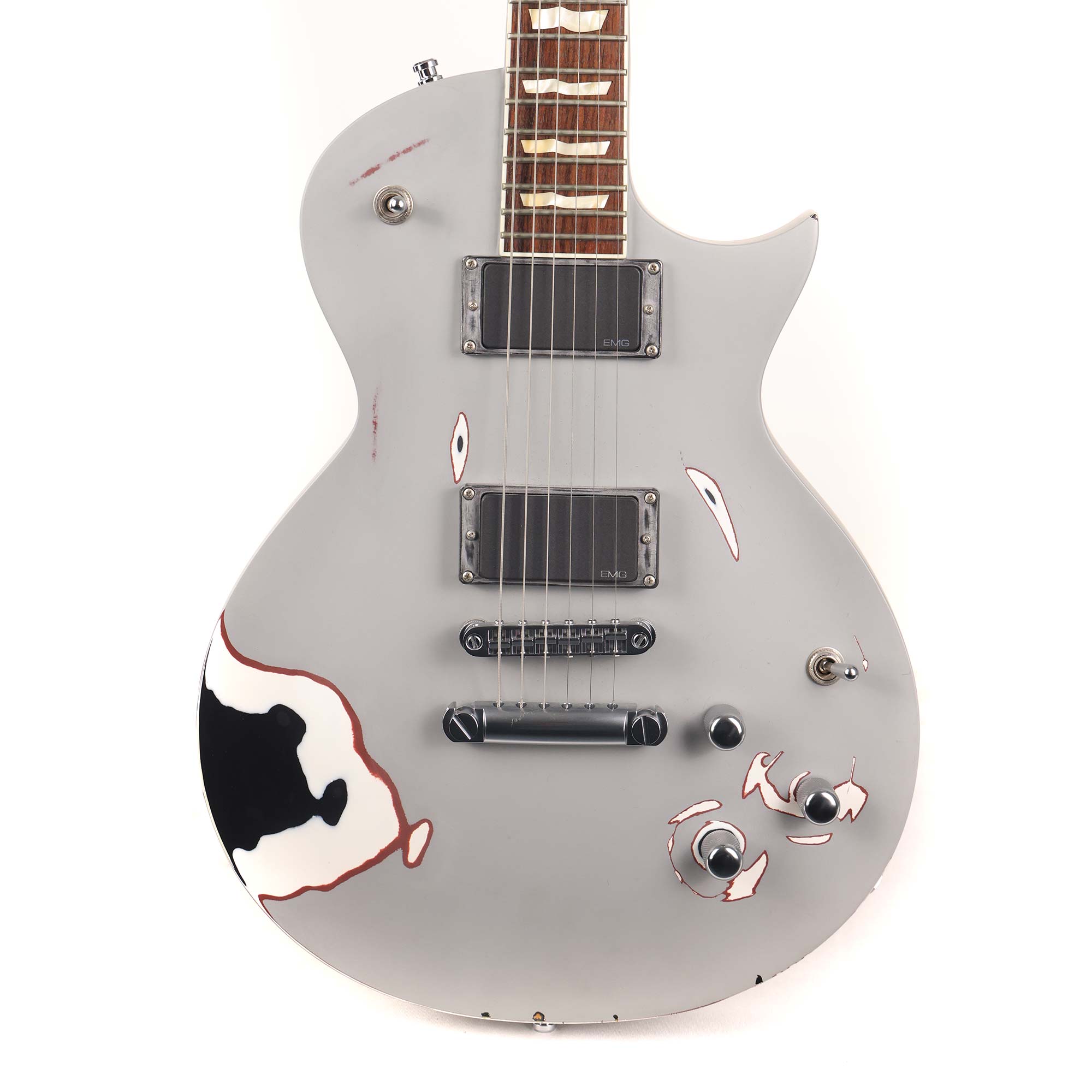 ギター LTD Truckster ESP James Hetfield Truckster LTD Electric Guitar Aged Primer Gray