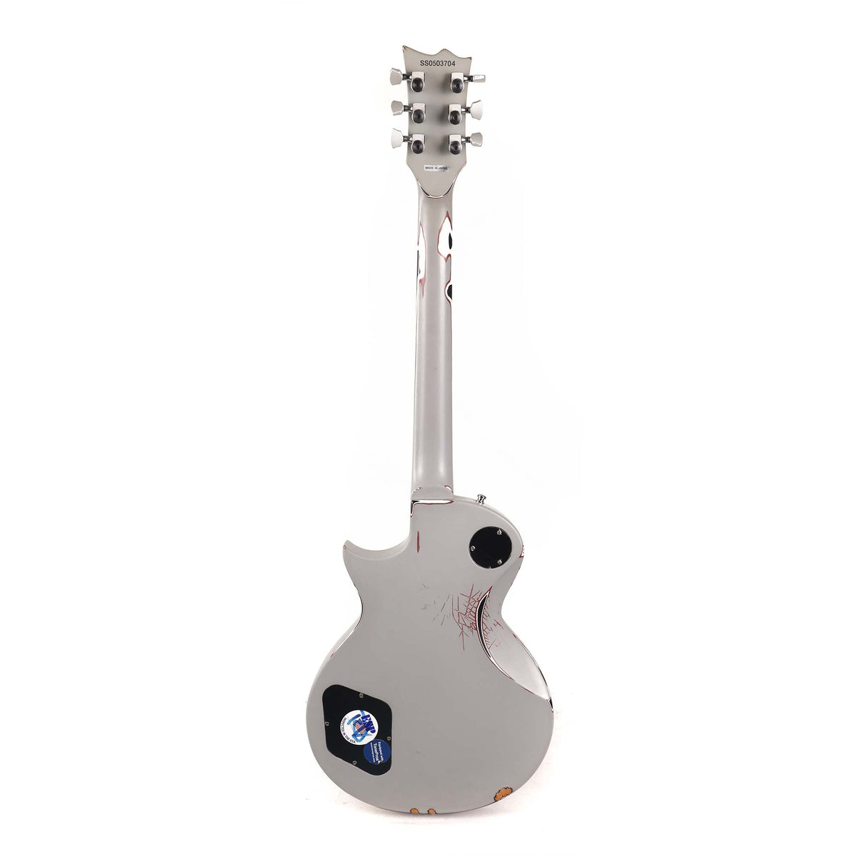 ESP Truckster James Hetfield Signature Aged Primer Gray 2005 — 3