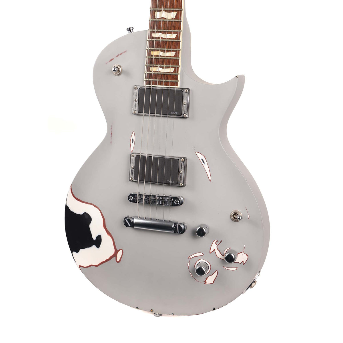 ESP Truckster James Hetfield Signature Aged Primer Gray 2005 — 5