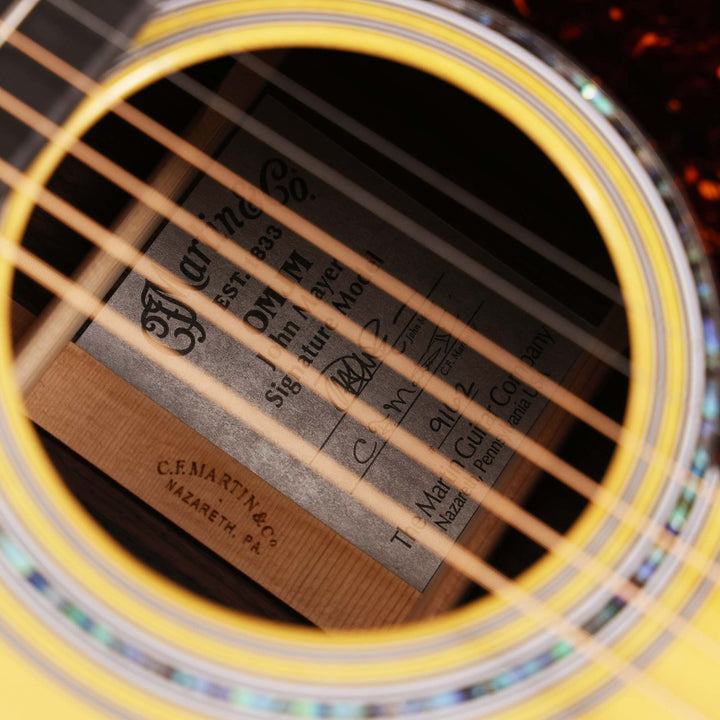 Martin OMJM John Mayer Signature Edition Acoustic-Electric Natural