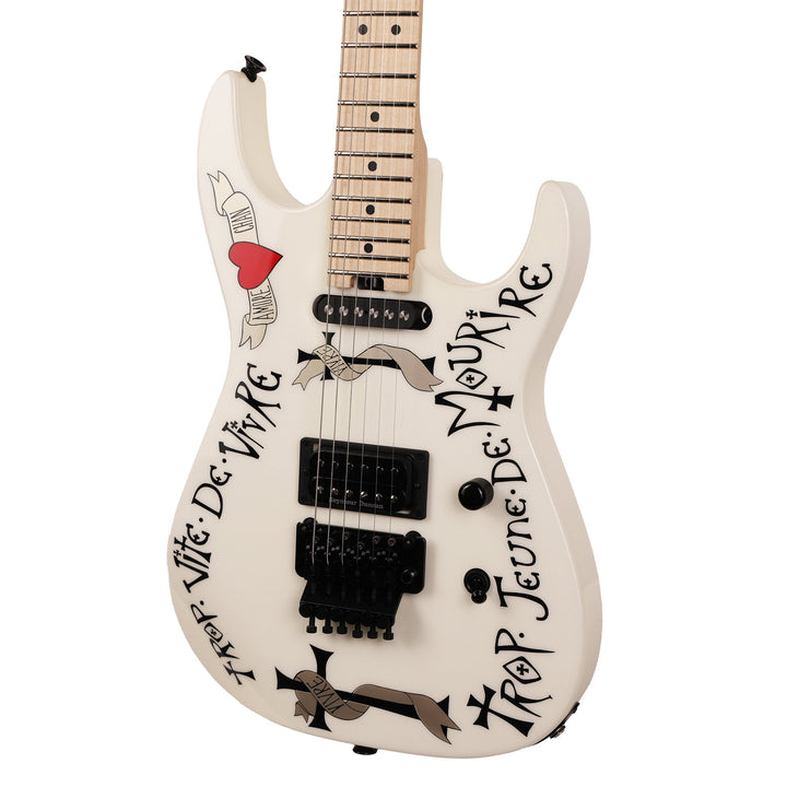 Charvel Warren DeMartini USA Signature Frenchie White