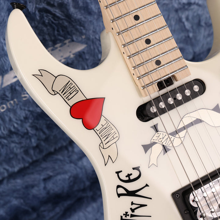 Charvel Warren DeMartini USA Signature Frenchie White