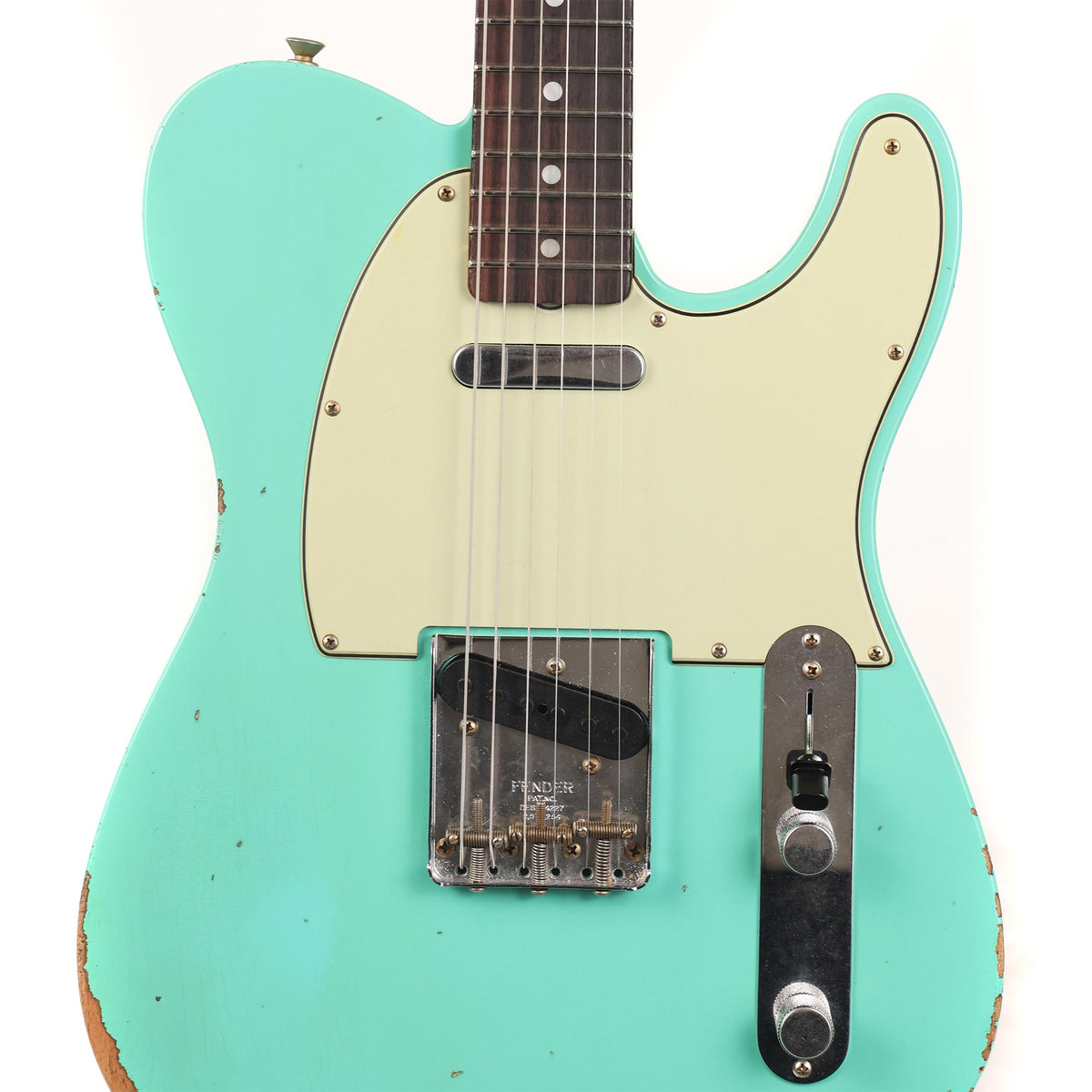 Fender Custom Shop 1964 Telecaster Relic Aged Seafoam Green 2024 — 4