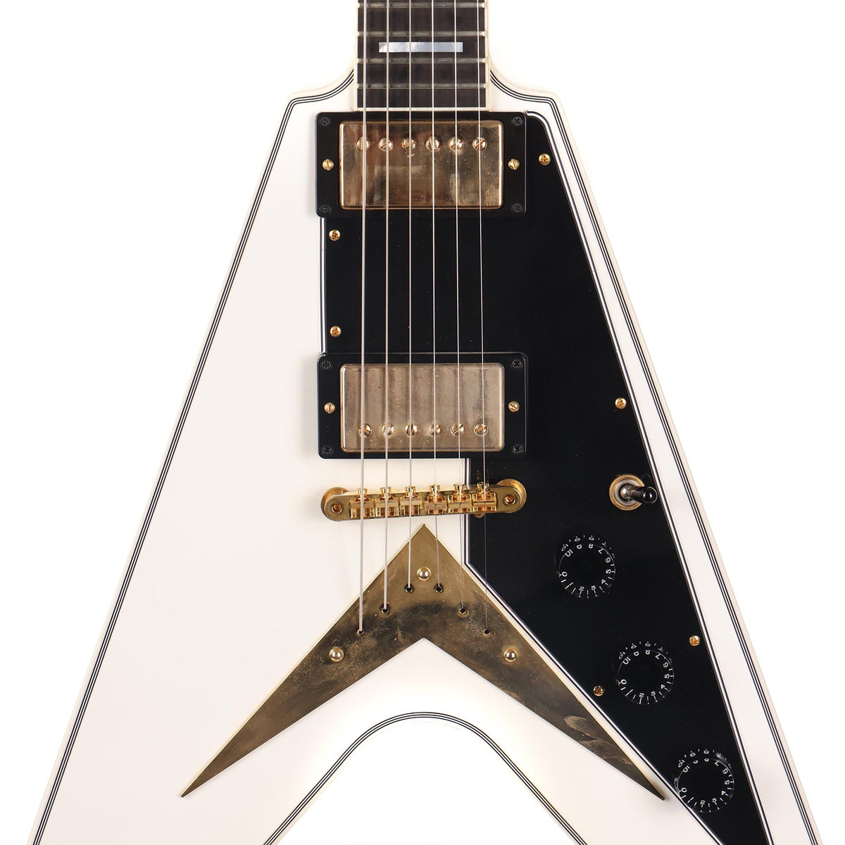 Gibson Custom Shop Flying V Custom Alpine White 2018 — 4