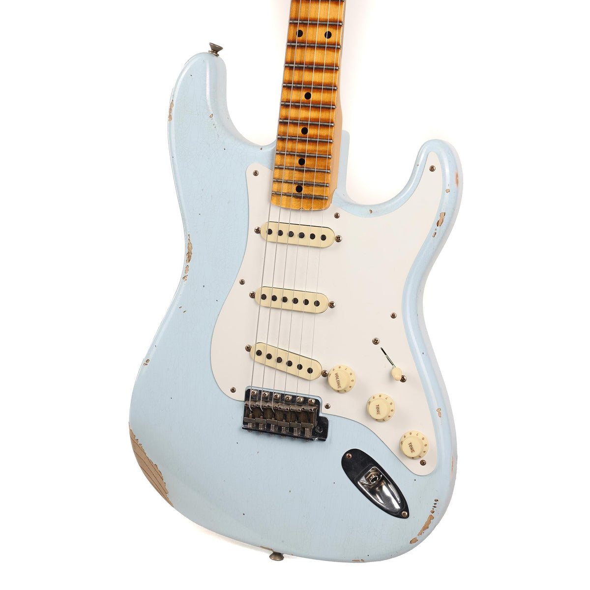 Fender Custom Shop Limited 1956 Stratocaster Faded Sonic Blue 2024 — 5