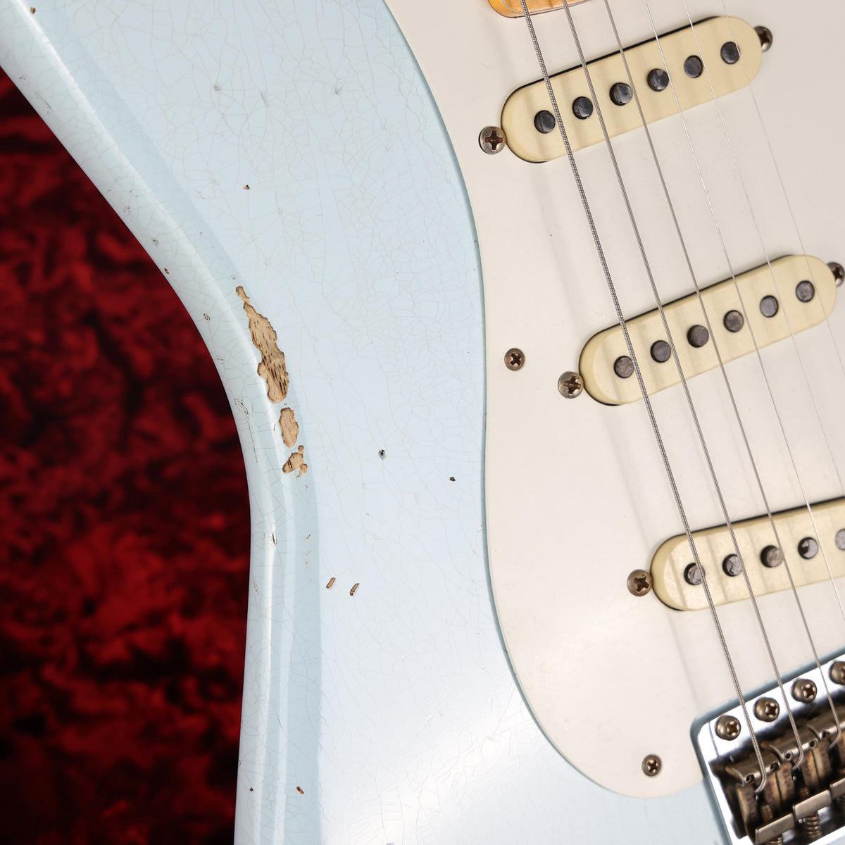 Fender Custom Shop Limited 1956 Stratocaster Faded Sonic Blue 2024 — 9