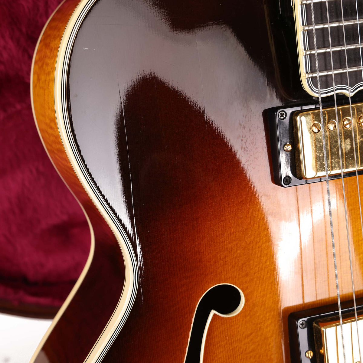 1996 Gibson L-5 CES Custom Slow Iced Tea Fade — 13