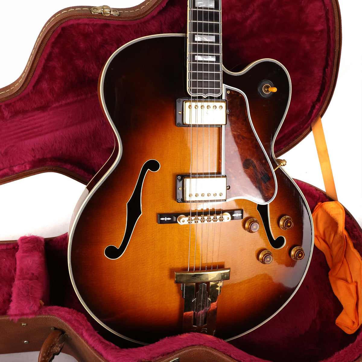 1996 Gibson L-5 CES Custom Slow Iced Tea Fade — 8