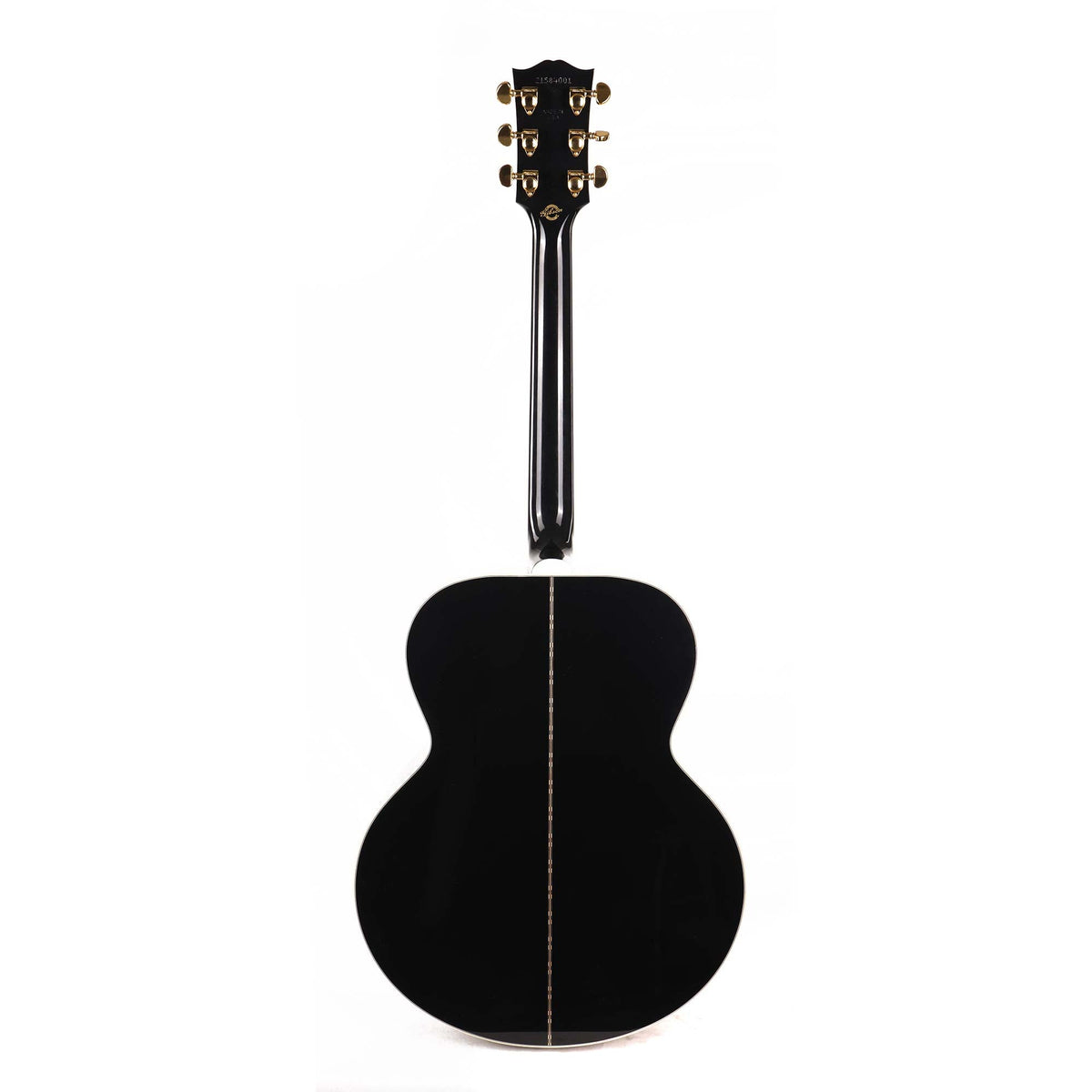 Gibson SJ-200 Custom Acoustic-Electric Ebony 2021 — 3