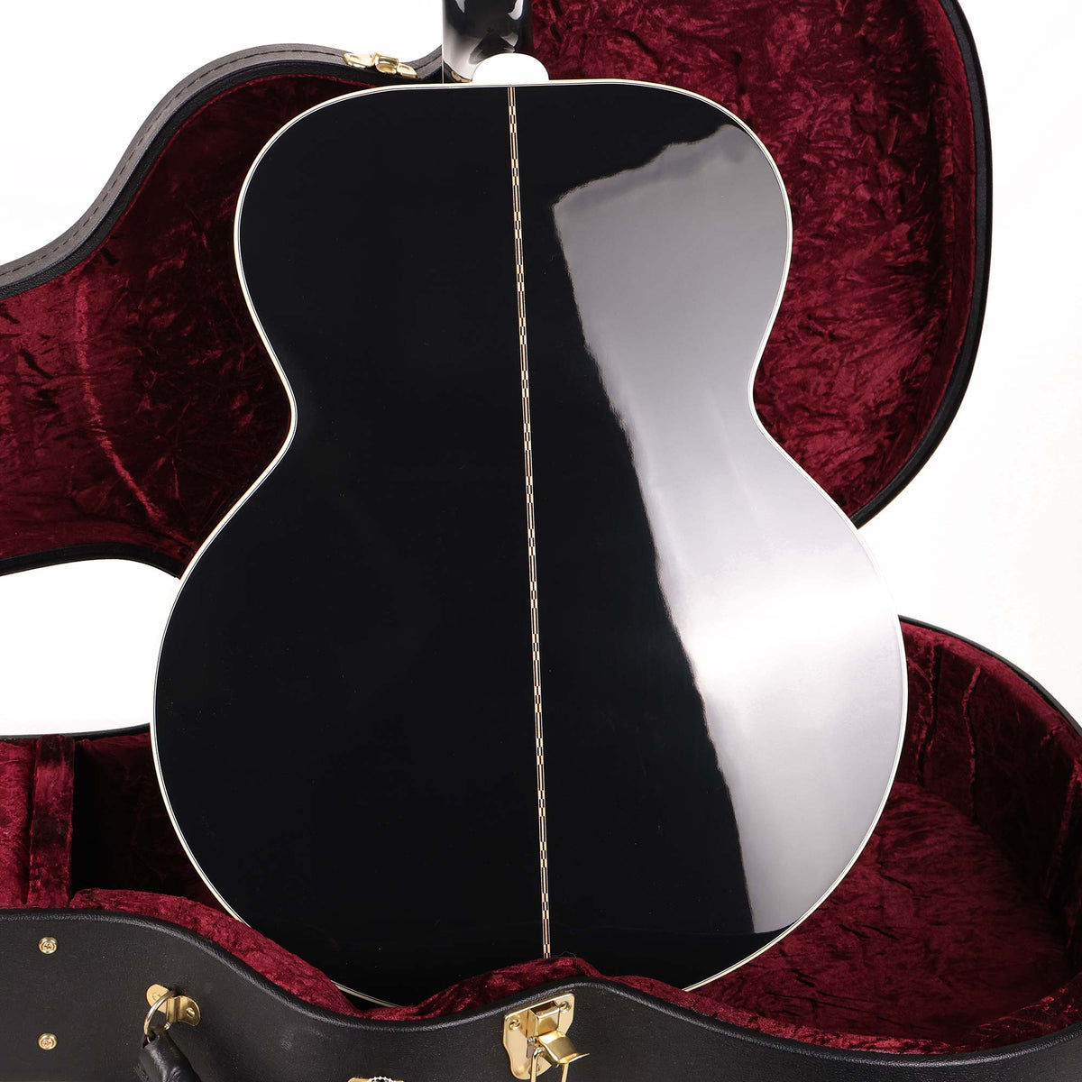 Gibson SJ-200 Custom Acoustic-Electric Ebony 2021 — 10