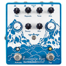 EarthQuaker Avalanche Run Delay/Reverb V2 Effects Pedal Used