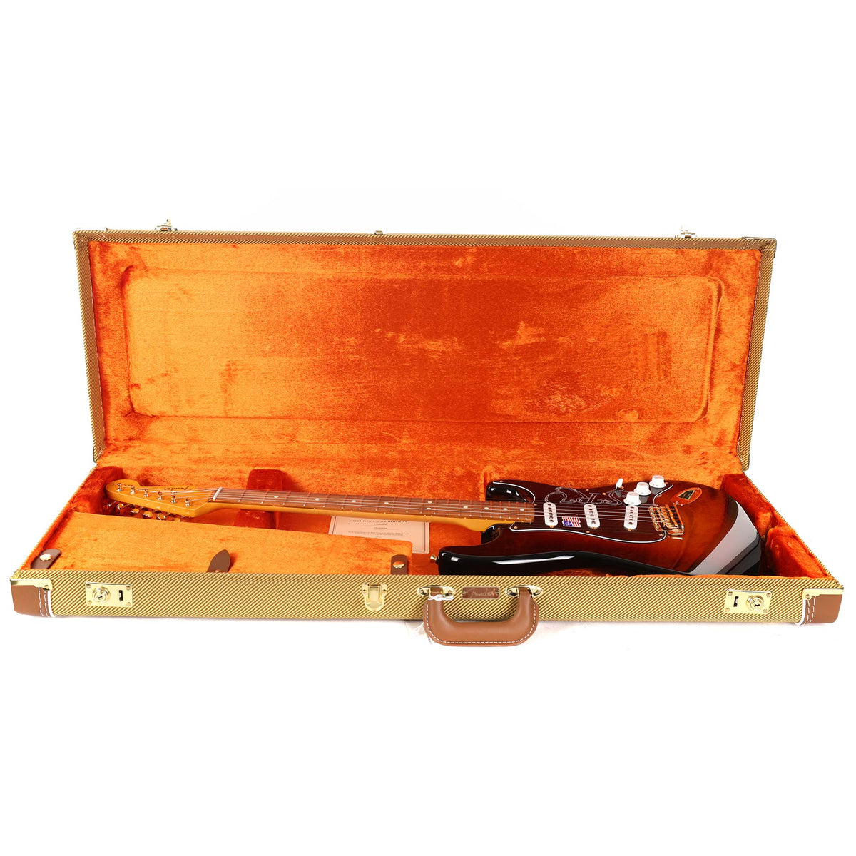 Fender Stevie Ray Vaughan SRV Stratocaster 3-Tone Sunburst — 9