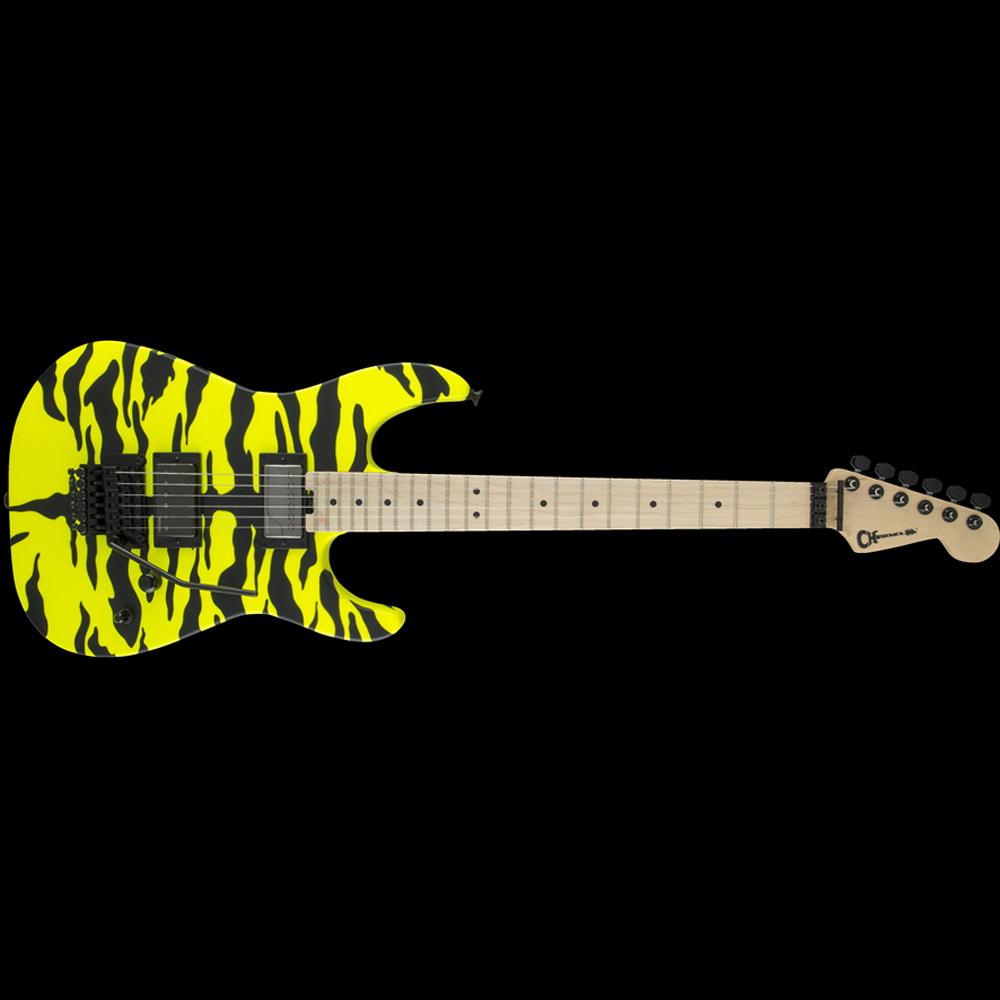 Charvel Pro Mod Dinky DK Signature Satchel Yellow Bengal | The