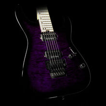 Charvel Pro Mod Dinky DK24 HH FR M QM Electric Guitar Transparent Purple Burst