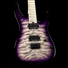 Charvel Pro Mod Dinky DK24 HH HT M QM Purple Phaze | The Music Zoo