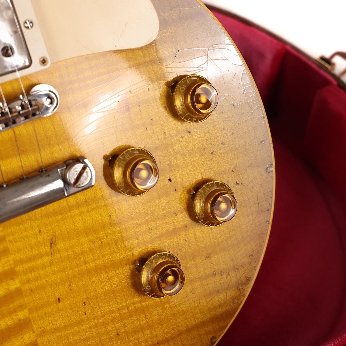 Gibson Custom Shop 1959 Les Paul Standard Green Lemon Fade Heavy Aged 2021 — 12
