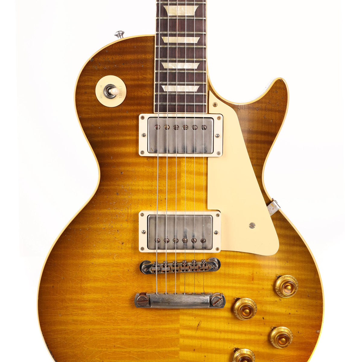 Gibson Custom Shop 1959 Les Paul Standard Green Lemon Fade Heavy Aged 2021 — 4