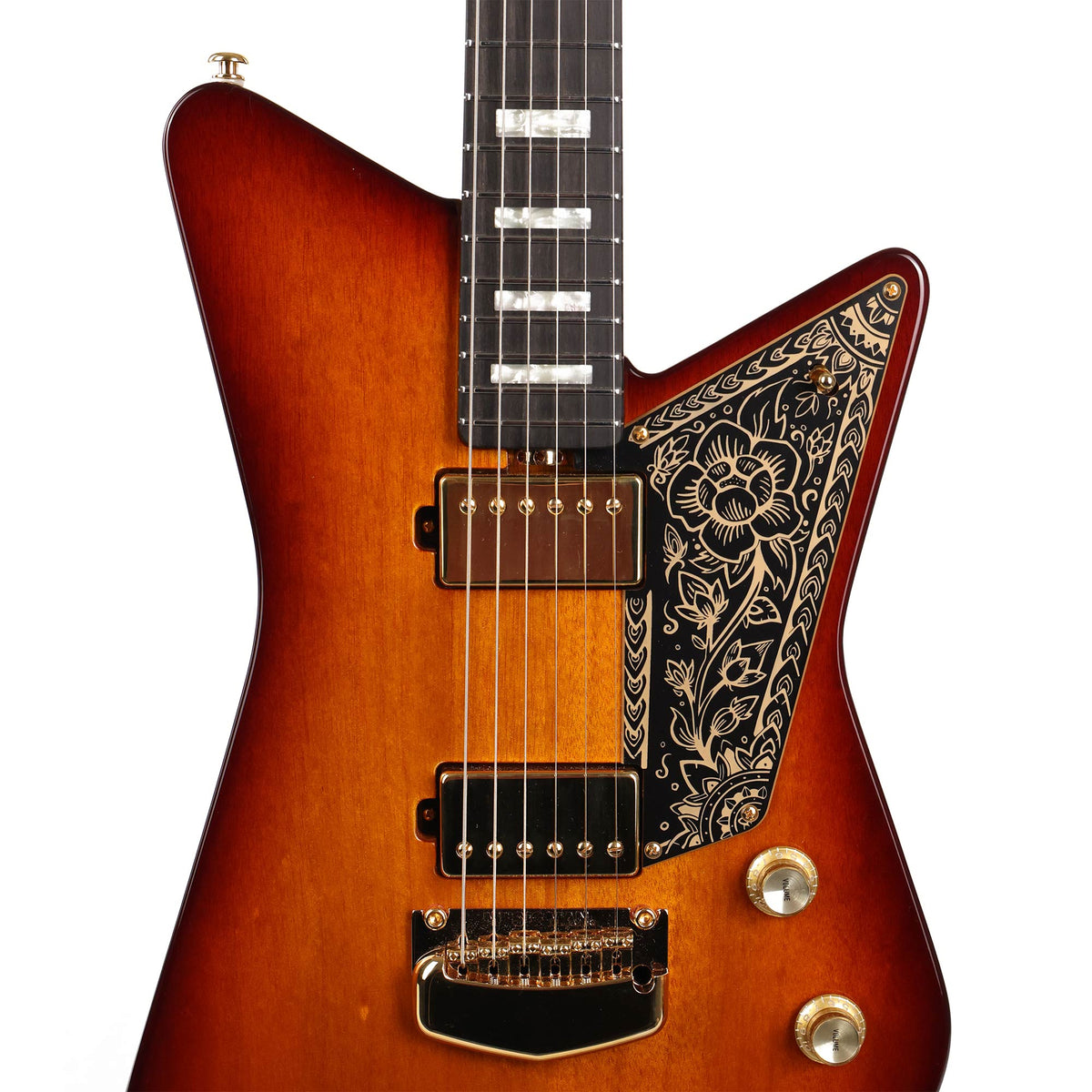 Ernie Ball Music Man Mariposa Omar Rodriguez-Lopez Signature Sahara Sunset 2021 — 4