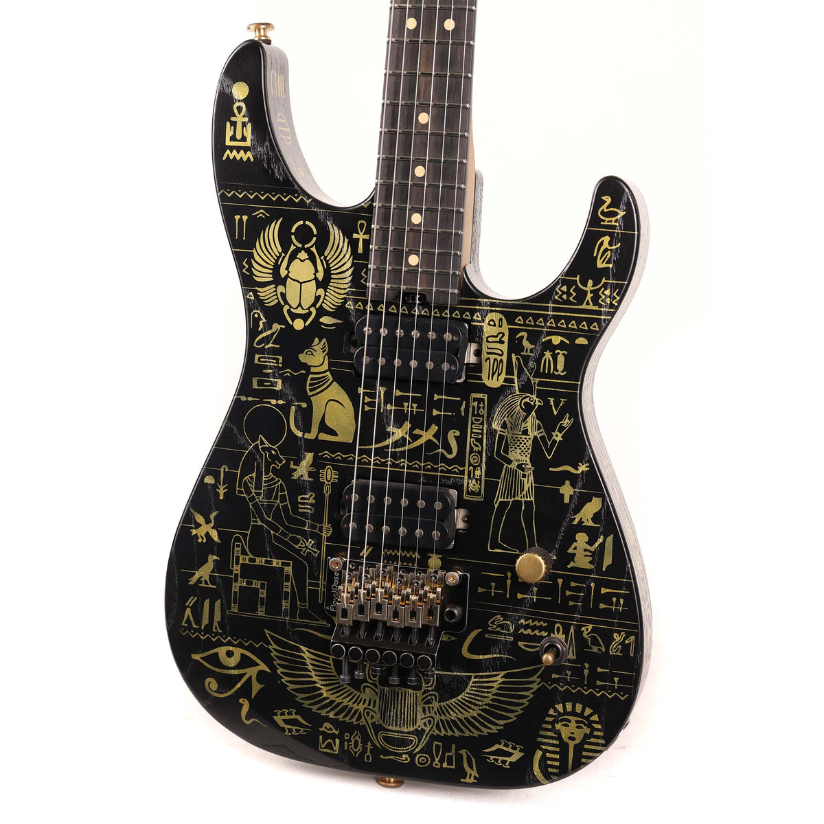 Luxxtone Ghost Textured Black Diego Rios Egyptian Hieroglyphics 2025 — 5
