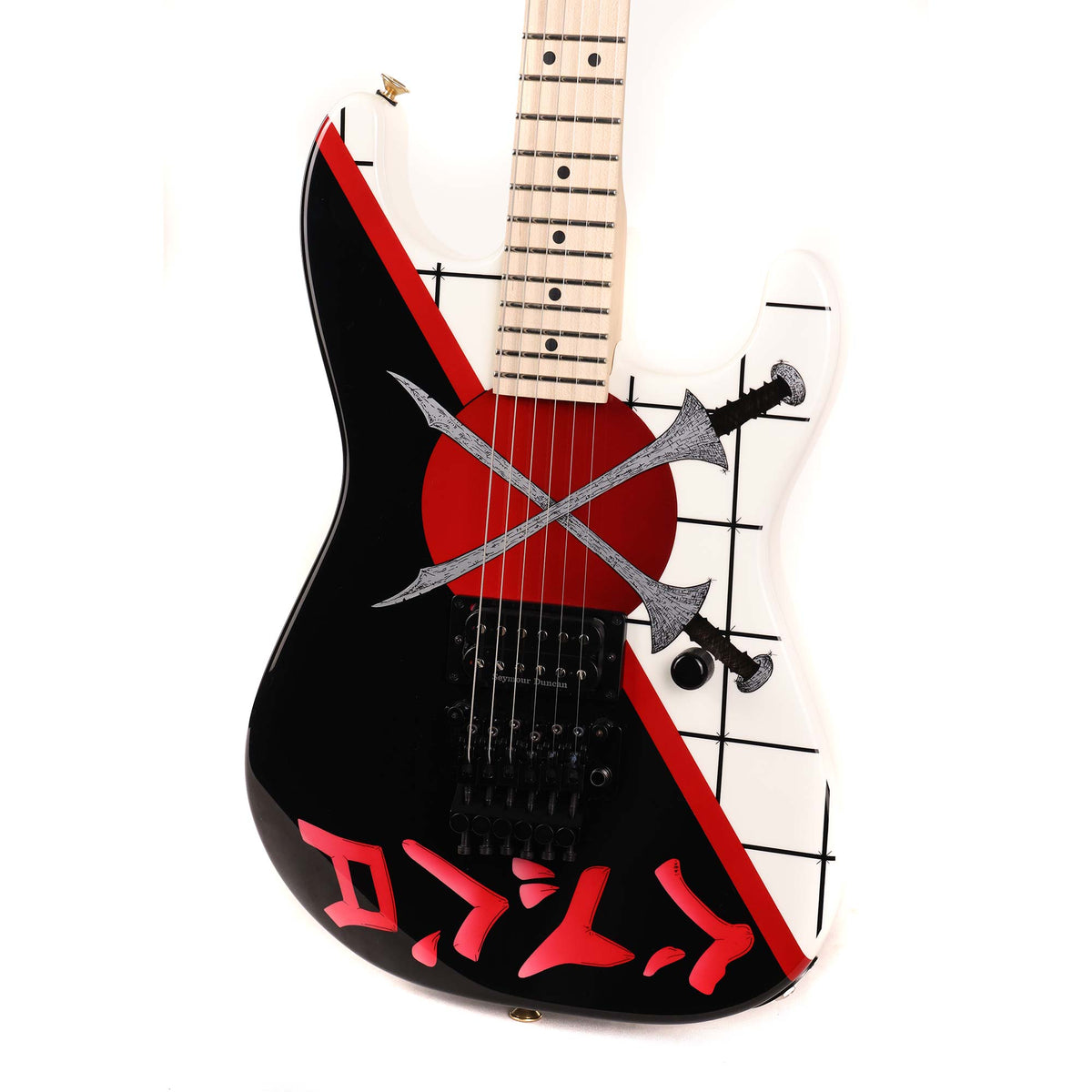 Charvel Custom Shop Warren DeMartini San Dimas Crossed Swords Graphic 2025 — 5