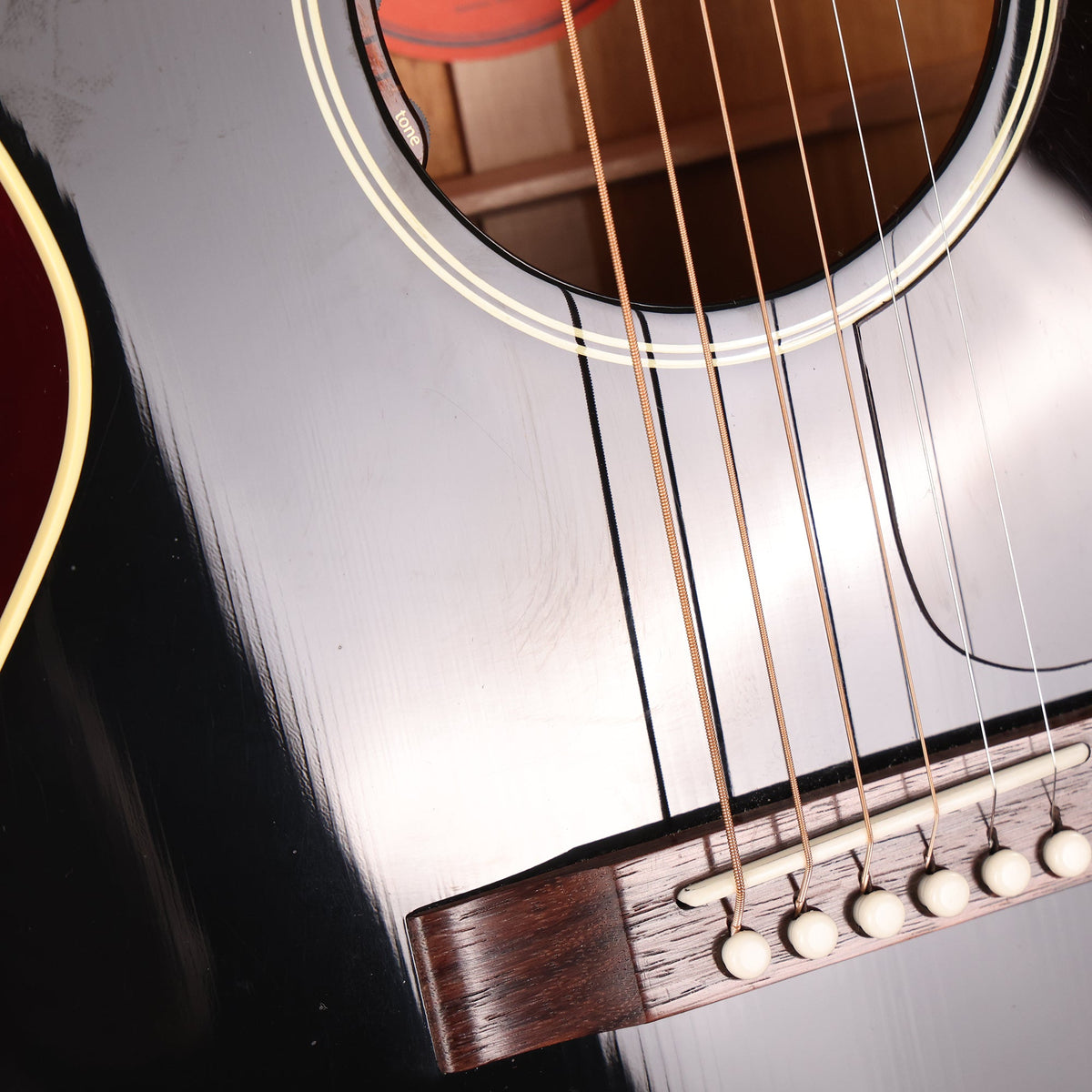 Gibson L-00 Original Acoustic-Electric Ebony 2024 — 8