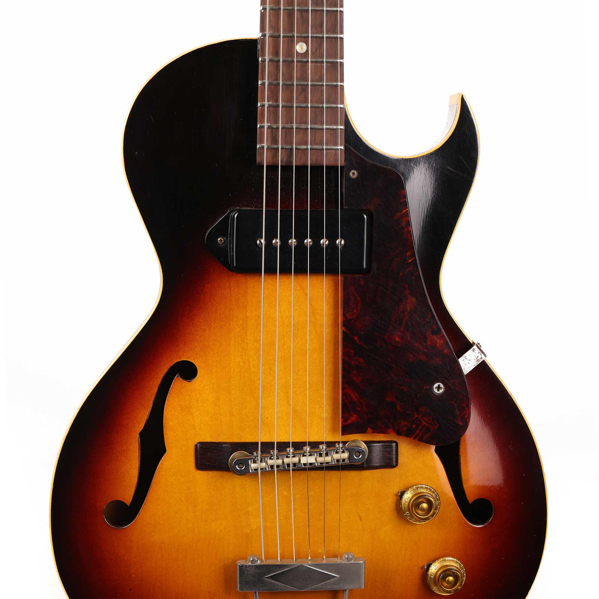 1956 Gibson ES-140T 3/4 Sunburst — 4