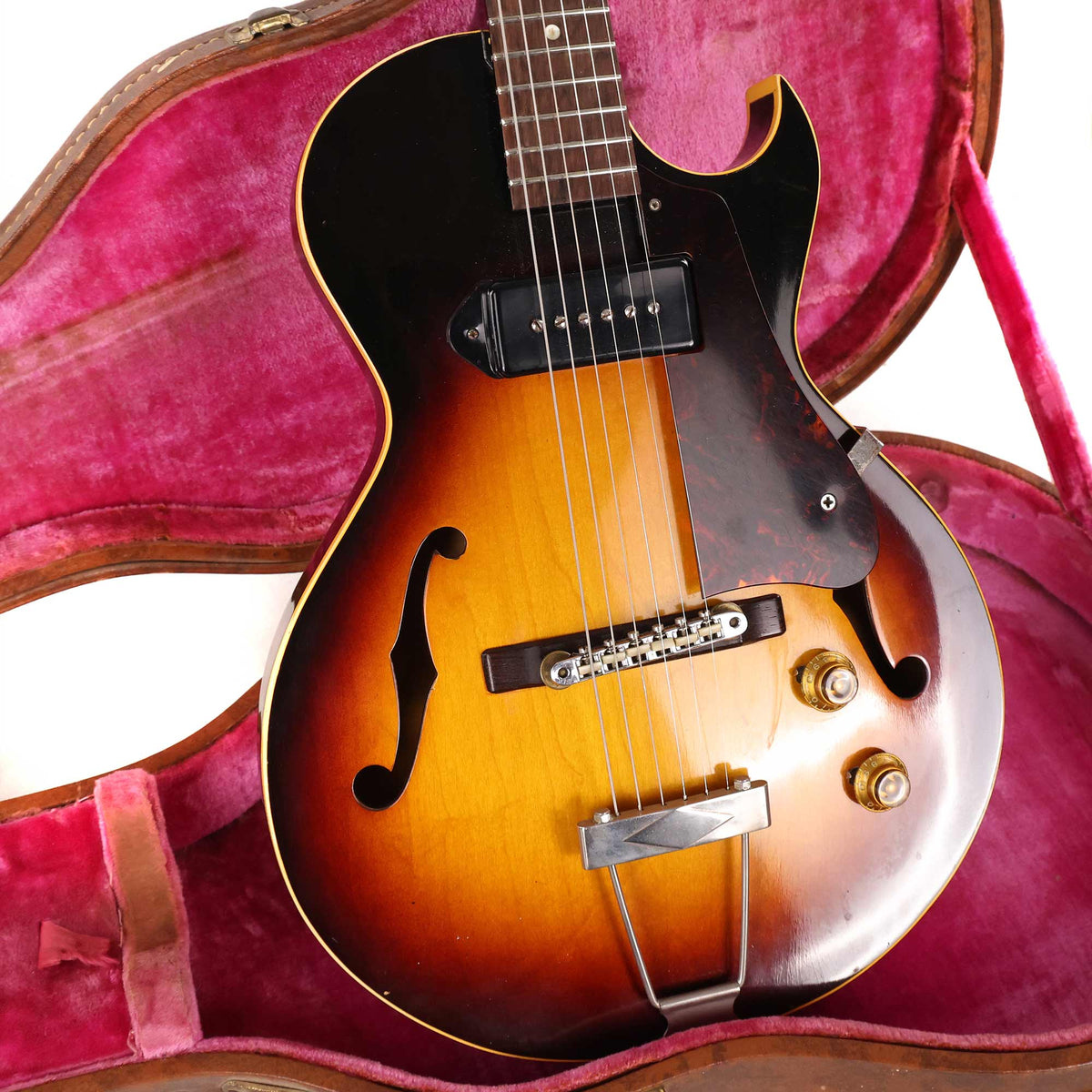 1956 Gibson ES-140T 3/4 Sunburst — 8