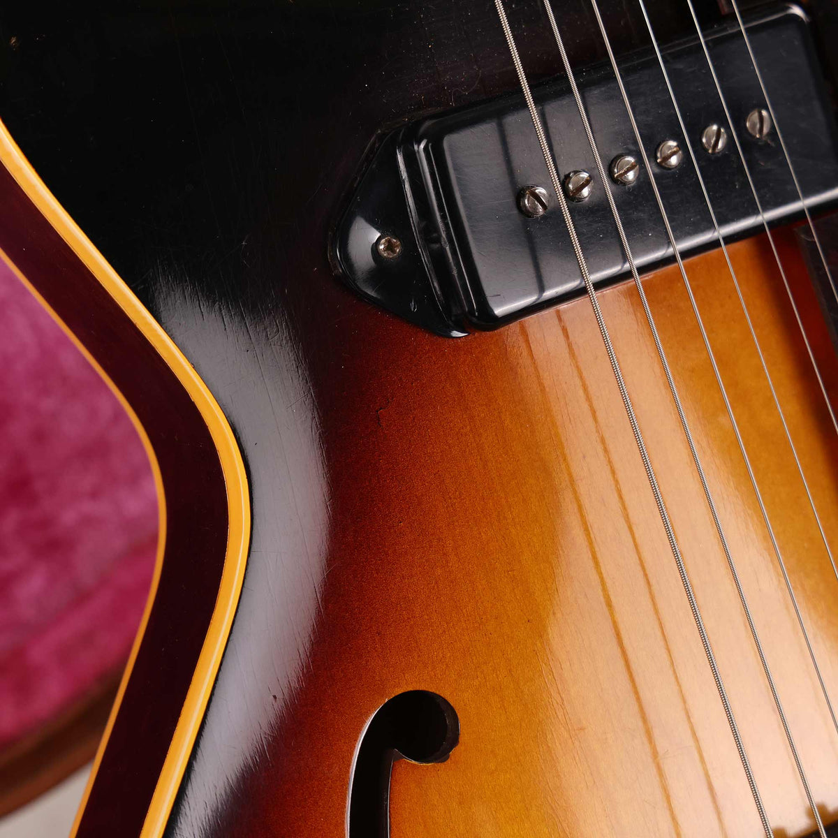 1956 Gibson ES-140T 3/4 Sunburst — 11