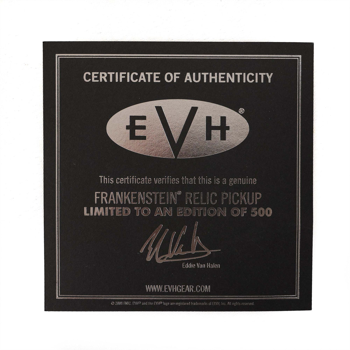2009 EVH Signed Limited Edition Frankenstein Relic Pickup | The