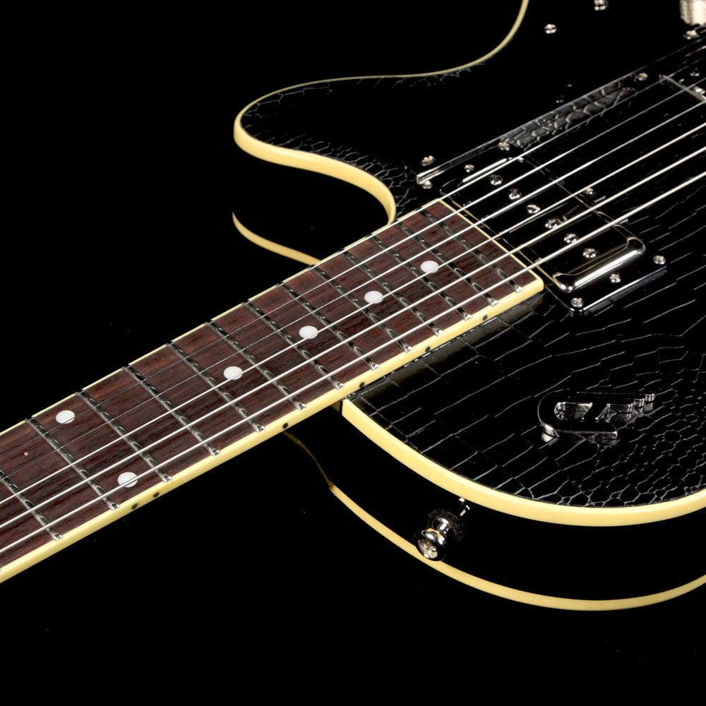 Duesenberg Starplayer TV Outlaw Black Alligator Tolex — 6