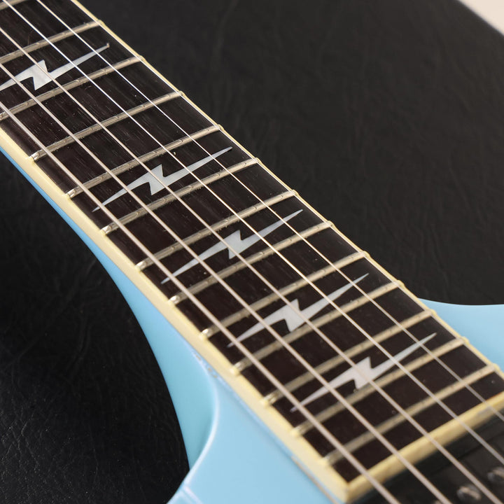 1985 Jackson F-Bird Sky Blue Pearl