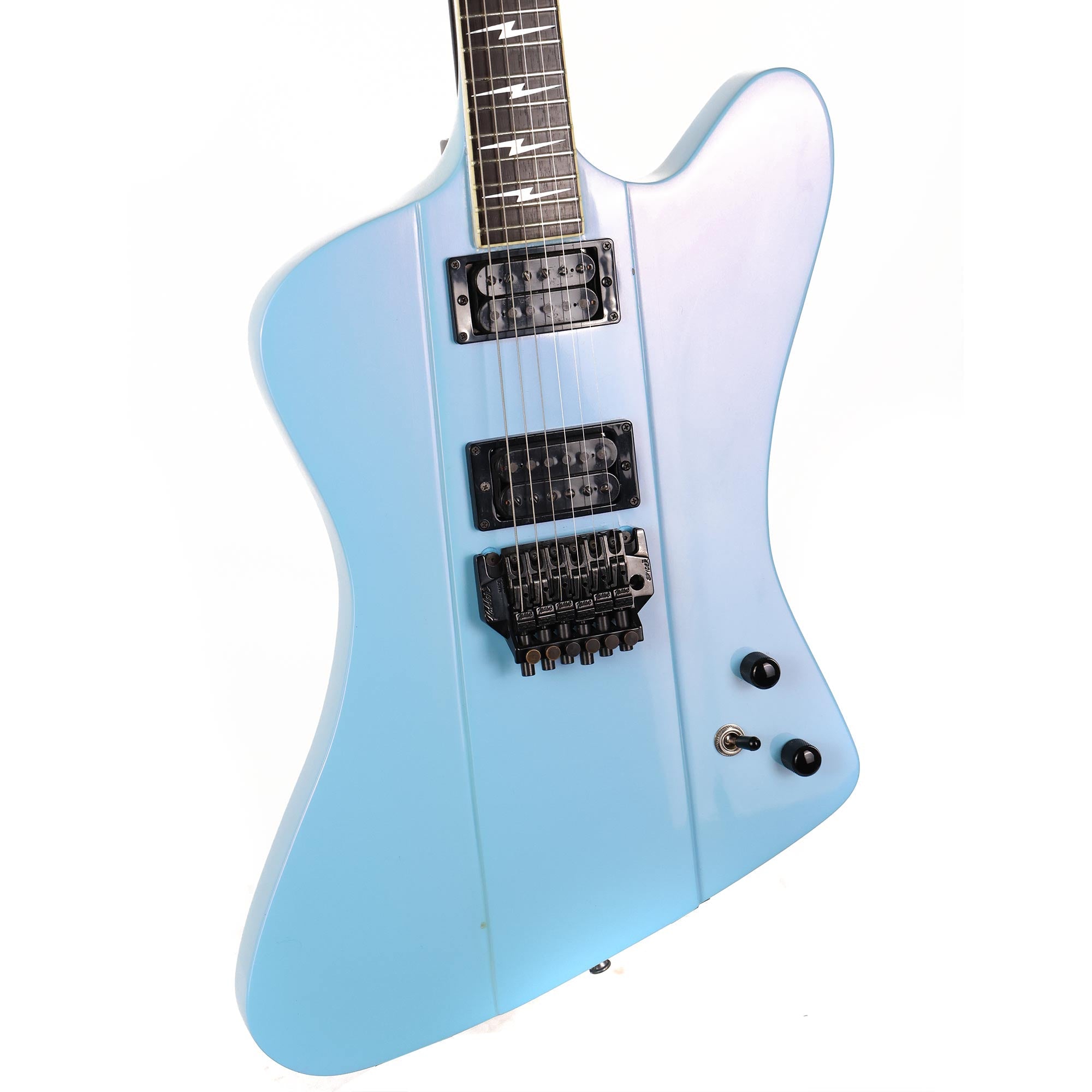 1985 Jackson F-Bird Sky Blue Pearl | The Music Zoo