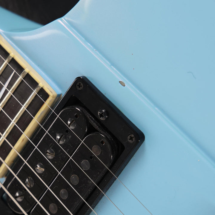 1985 Jackson F-Bird Sky Blue Pearl