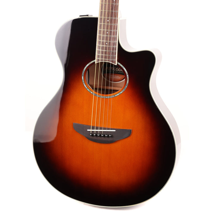 Yamaha APX600 Acoustic Electric Guitar Old Violin Sunburst Used
