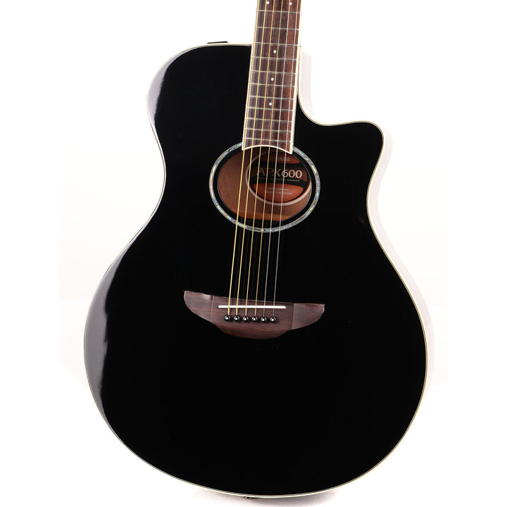 Yamaha APX600 Acoustic Guitar Black Used