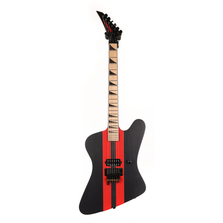1987 Jackson F-Bird Charcoal and Red Refinish
