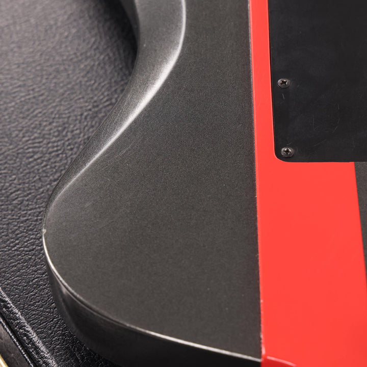 1987 Jackson F-Bird Charcoal and Red Refinish