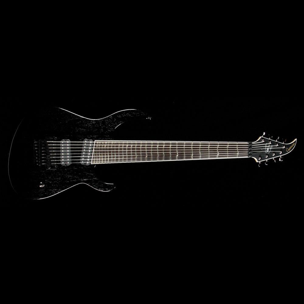Caparison Apple Horn 8 EF Mattias IA Eklundh Signature Electric Guitar Charcoal Black — 2