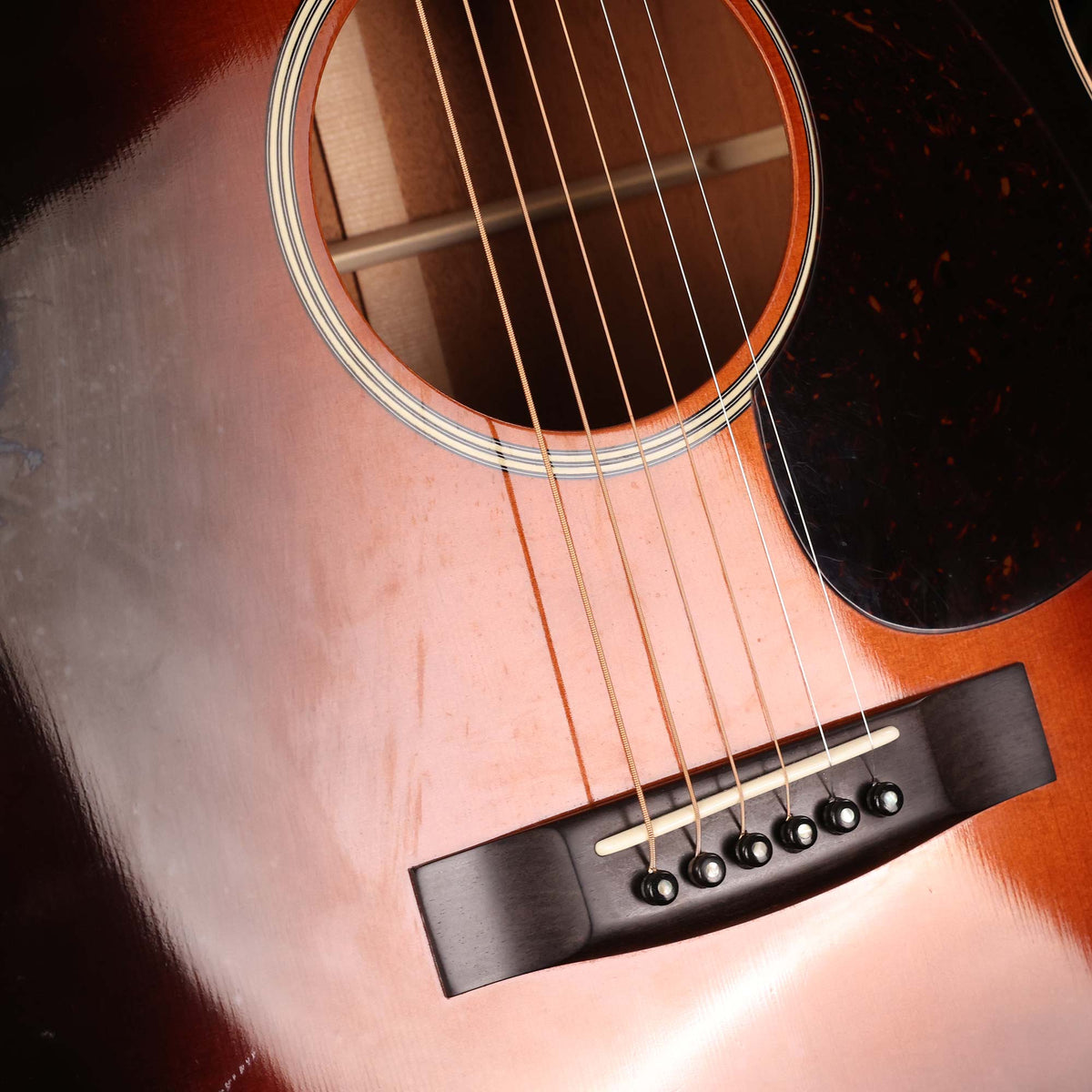 1999 Huss & Dalton DS-M Acoustic Sunburst — 10