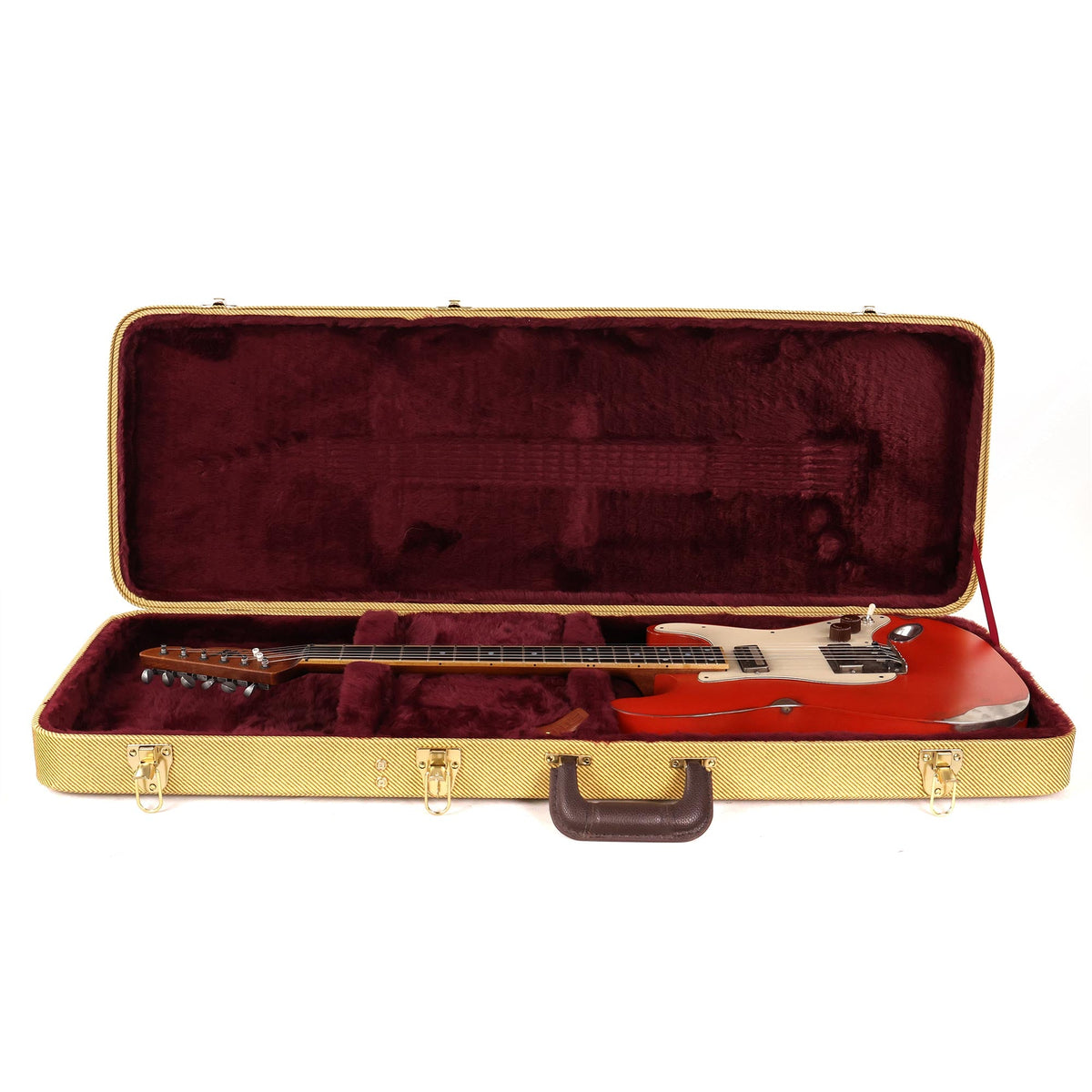 Mule Resophonic Guitars Mulecaster Fiesta Red 2024 — 13