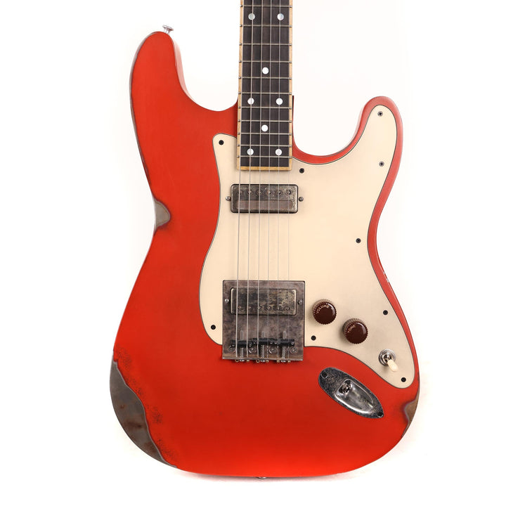 Mule Resophonic Guitars Mulecaster Fiesta Red 2024