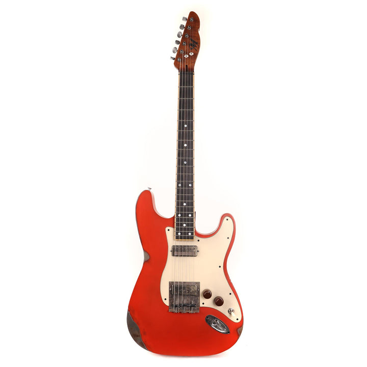 Mule Resophonic Guitars Mulecaster Fiesta Red 2024