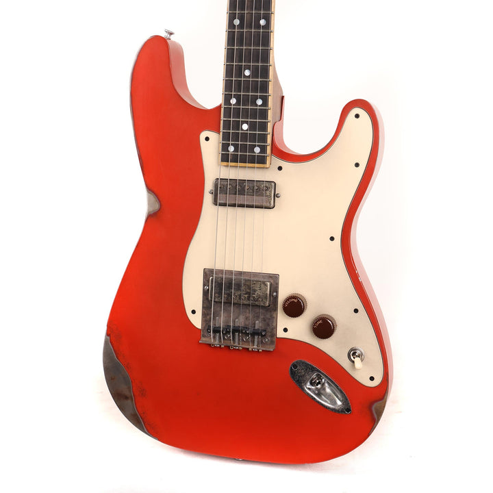 Mule Resophonic Guitars Mulecaster Fiesta Red 2024