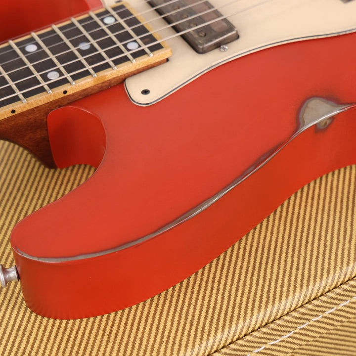 Mule Resophonic Guitars Mulecaster Fiesta Red 2024