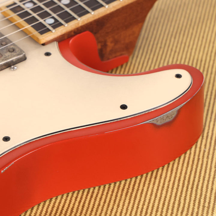 Mule Resophonic Guitars Mulecaster Fiesta Red 2024