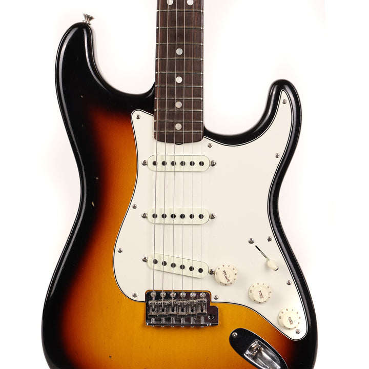 Fender Custom Shop 1965 Stratocaster Reissue Journeyman Relic Faded 3-Tone Sunburst 2019